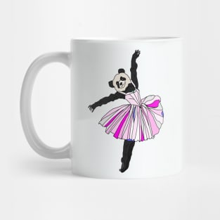 Panda Bear Ballerina Tutu Mug